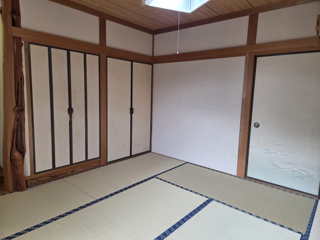 塗り壁の施工後